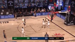 Volvió Zion: remató un alley-oop desde mitad de cancha