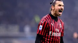 Ibrahimovic, la estrella del Milan. (Getty)