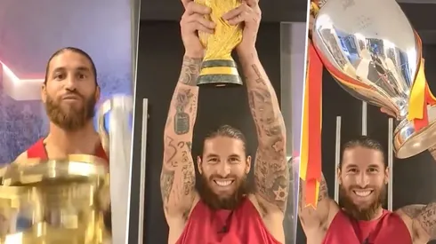 Sergio Ramos hizo el Tik Tok con el que sueña todo futbolero