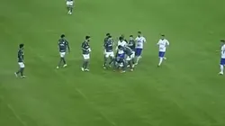 Felipe Melo metió un gol, se lo gritó a un rival en la cara y se pudrió todo