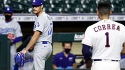 Joe Kelly y Carlos Correa, MLB (Getty)