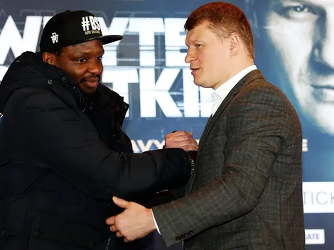 Según Eddie Hearn, Dillian Whyte está tomando mucho riesgo con Povetkin