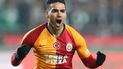 Radamel Falcao, jugador del Galatasaray de Turquía.