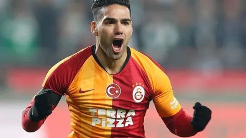 Radamel Falcao, jugador del Galatasaray de Turquía.
