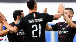 Con un Zlatan infalible, Milan se lució y le ganó 4 a 1 a la Sampdoria