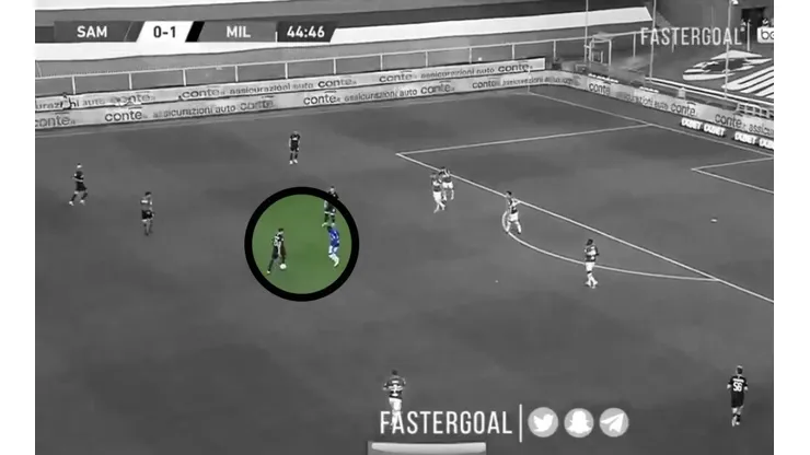 Quiso robarle el balón a Ibrahimovic y terminó humillado