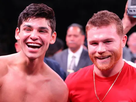 La reacción de Canelo Álvarez a la confirmación de Ryan García