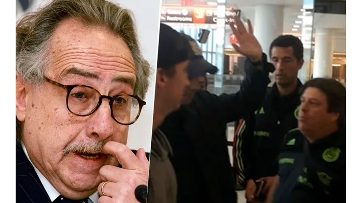 Decio de María le comunicó entre lágrimas al 'Piojo' que estaba fuera del Tri tras su pelea con Martinoli. (JamMedia)