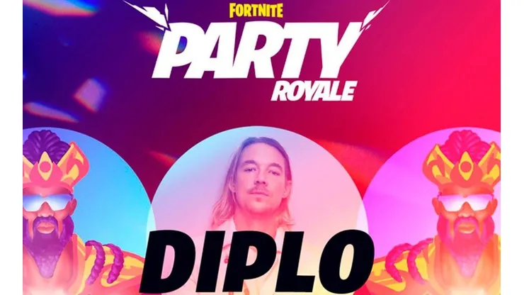Fecha y hora para vivir el concierto 'Higher Ground' de Diplo en Fortnite Fiesta Magistral