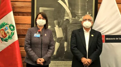 Pilar Mazzetti comenzó su trabajo en el Minsa hace unas semanas.