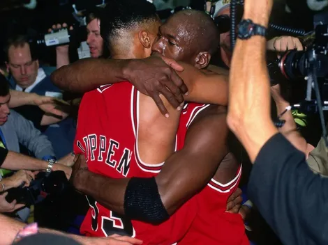 Pippen calló rumores: "Mi relación con Jordan es genial"