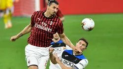 El AC Milan de Zlatan Ibrahimović busca ir de manera directa a la Europa League. Misión casi imposible, pero que buscarán de alguna forma llegar. (Foto: Getty Images).