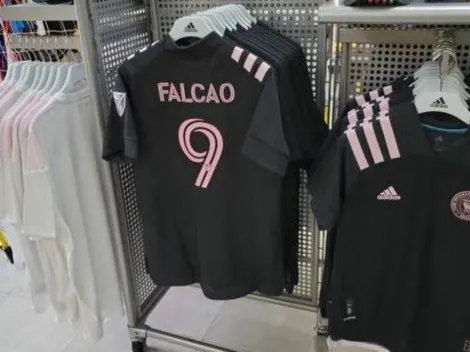Contaron la verdad de las camisetas del Inter de Miami con el dorsal de Falcao