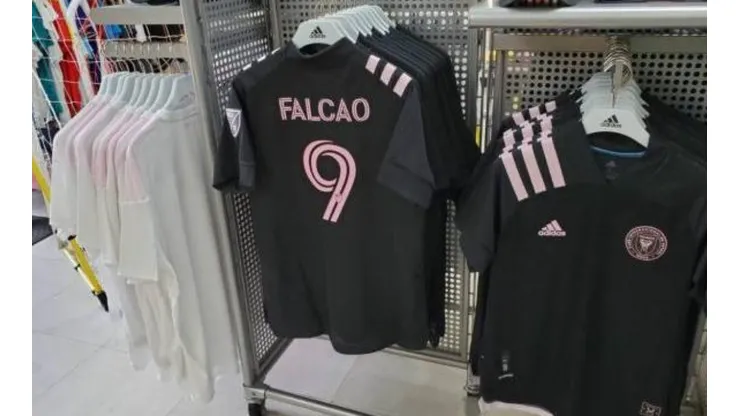 Contaron la verdad de las camisetas del Inter de Miami con el dorsal de Falcao