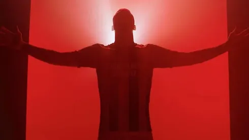 La figura inconfundible de Zlatan Ibrahimovic.