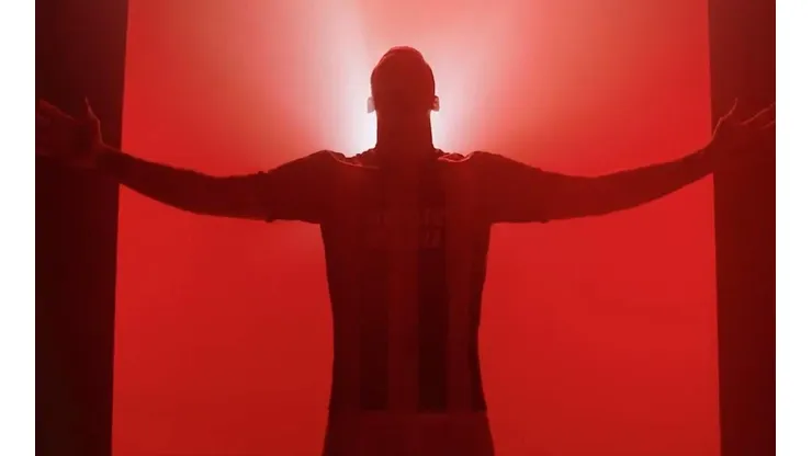 La figura inconfundible de Zlatan Ibrahimovic.
