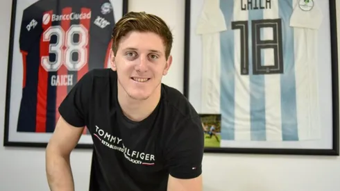 Adolfo Gaich, figura de San Lorenzo y de la Selección Argentina.