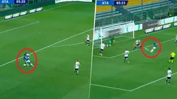 Duván hizo una de Messi, se la sirvió a Muriel, pero la estrelló en un defensa