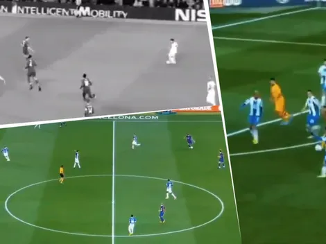 El video hipnótico de Messi asistiendo a Luis Suárez que es viral en Twitter