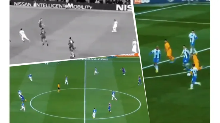 El video hipnótico de Messi asistiendo a Luis Suárez que es viral en Twitter
