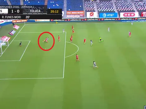 El goleador nunca falla: Funes Mori no perdonó en la primera que tuvo