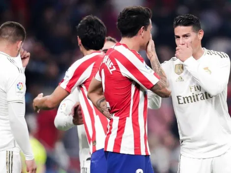 Es un hecho: el Real Madrid no quiere ver a James en el Atlético de Madrid
