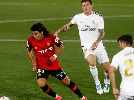 Luka Romero reveló qué le dijo Sergio Ramos el día de su debut ante Real Madrid