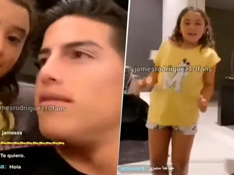 James y Salomé planean el nuevo baile para cuando él haga goles