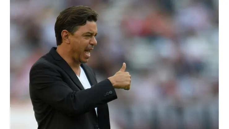 Marcelo Gallardo, feliz ante esta noticia.