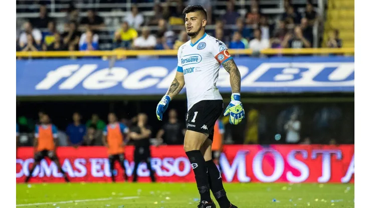 Lucas Acosta durante su estadía en Belgrano de Córdoba.