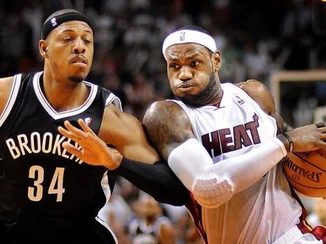 La condición que le puso Pierce a LeBron para incluirlo entre los mejores de la historia