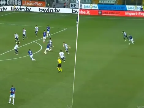 El Papu Gómez arrancó, tiró un caño y metió un golazo de zurda para Atalanta