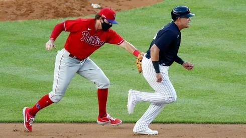 El segundo juego de la serie entre los Yankees y Phillies se pospuso (Getty Images)