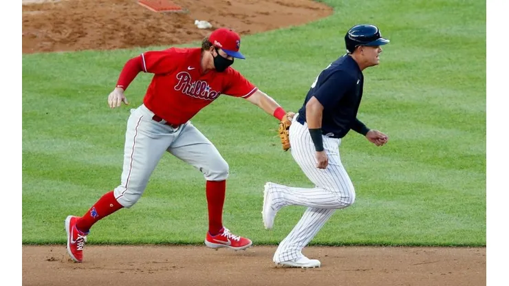 El segundo juego de la serie entre los Yankees y Phillies se pospuso (Getty Images)