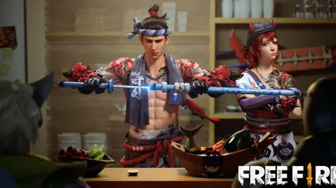 Primer vistazo al nuevo Pase Elite de Free Fire: ¡Amenaza Del Sushi!