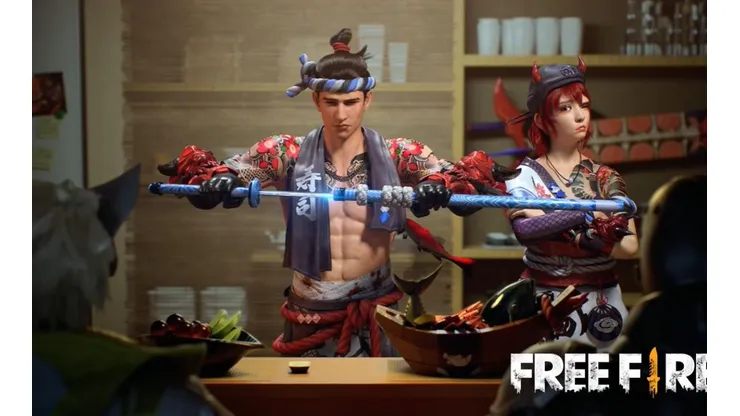 Primer vistazo al nuevo Pase Elite de Free Fire: ¡Amenaza Del Sushi!