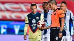 Destruyen a Mario Vargas, el árbitro del Pachuca vs América