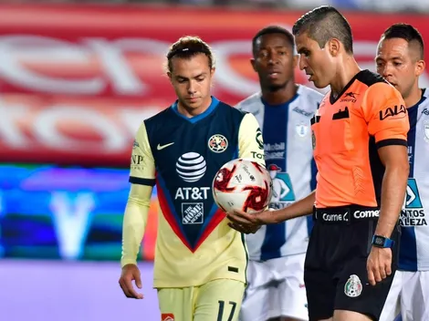 Destruyen a Mario Vargas, el árbitro del Pachuca vs América
