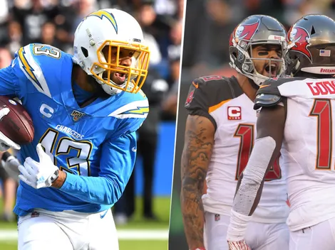 La ‘guerra’ de receptores que se armó en Twitter entre Allen, Evans y Godwin