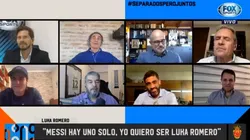 La charla en 'Fox Sports'.