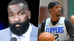 Kendrick Perkins y Lou Williams (Getty Images)