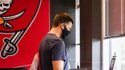 Tom Brady en el campamentos de los Bucs (@Buccaneers)