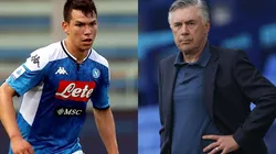 Ancelotti confía en el Chucky Lozano: "El próximo año será otra historia"