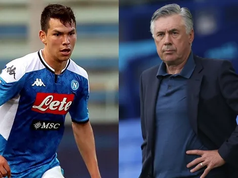 Ancelotti confía en el Chucky Lozano: "El próximo año será otra historia"