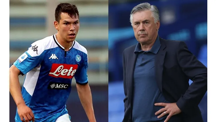 Ancelotti confía en el Chucky Lozano: "El próximo año será otra historia"