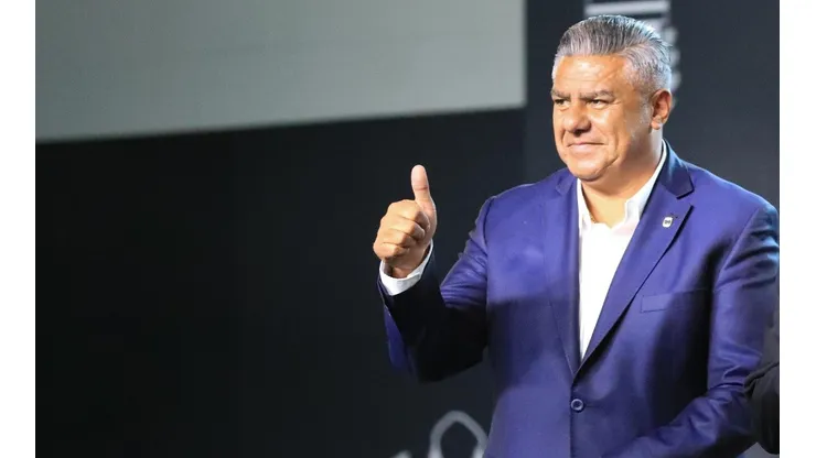 Claudio Tapia, presidente de la Asociación del Fútbol Argentino.