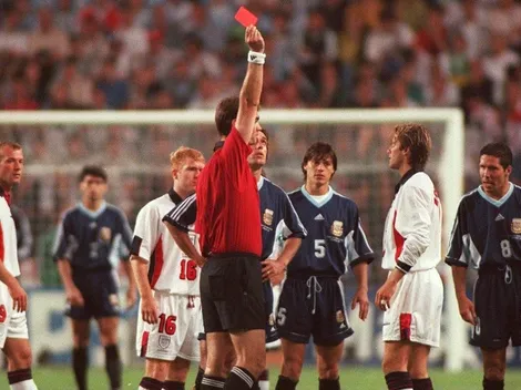 La tristeza de Beckham al recordar su expulsión ante Argentina en Francia '98