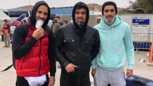 En junio, los tres uruguayos llegaron juntos a Lima.