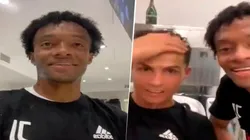 Cristiano metió el 'Siu', Cuadrado lo imitó y explotaron a carcajadas