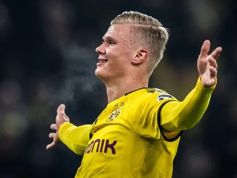 Haaland sorprendió subiendo un video con la camiseta de un gigante de Sudamérica